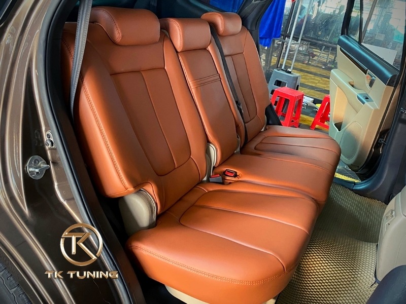 Bọc ghế da nappa xe Hyundai Santafe