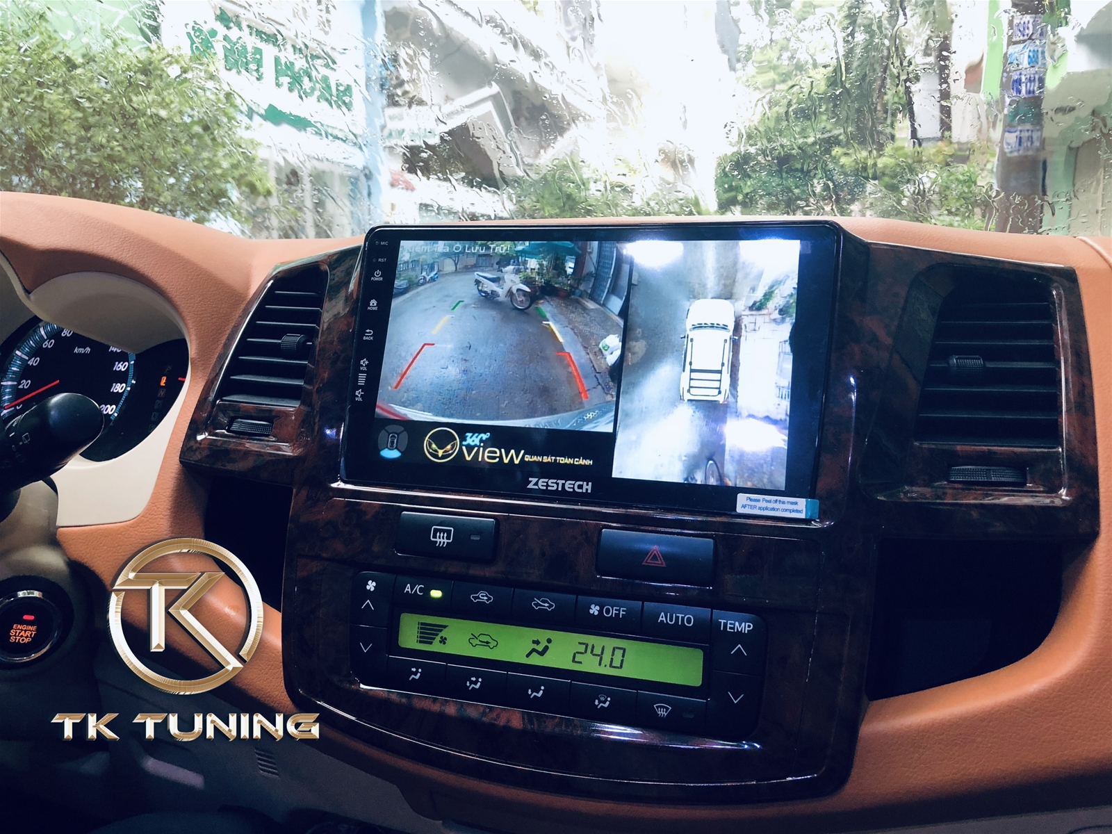 Màn Hình Dvd Zestech Z500 Cho Xe Toyota Wigo