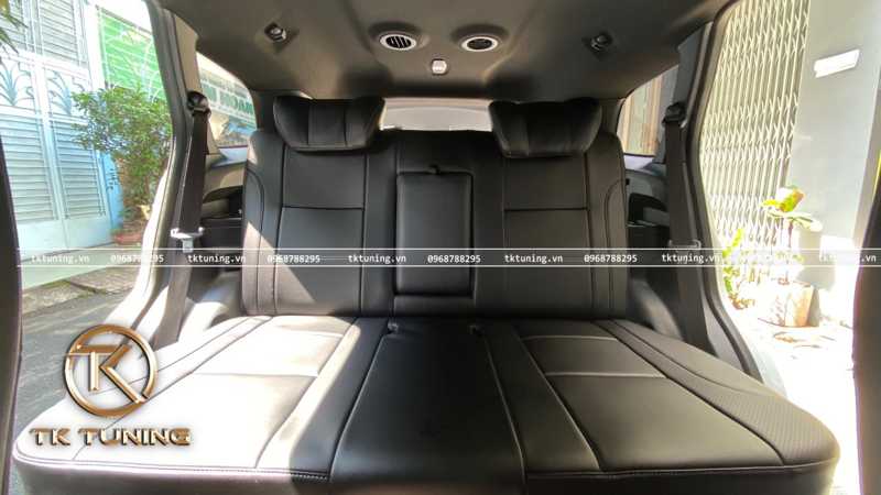 Độ Ghế Băng 2 Ngã Thành Giường Cho Xe Ford Everest | Ngã 180 Độ