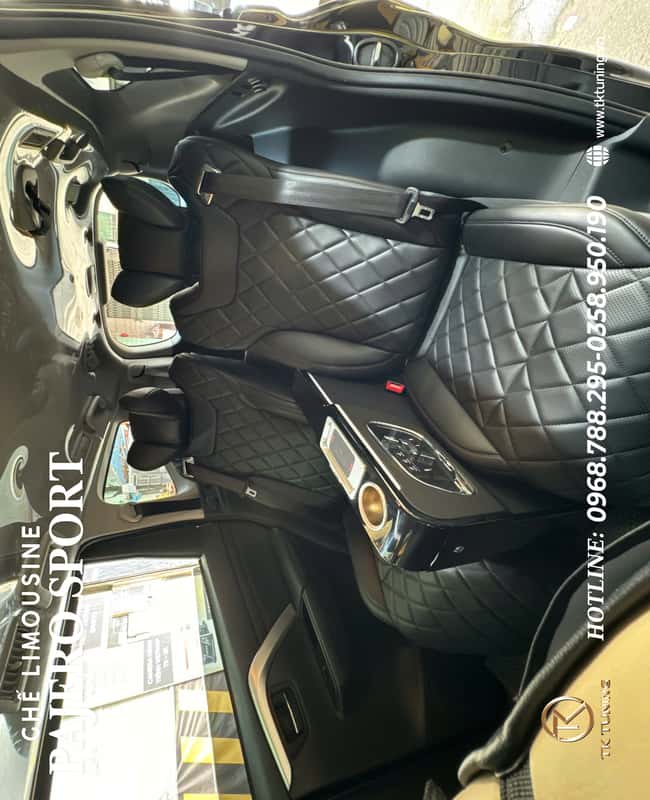 độ ghế limousine cho pajero 2025