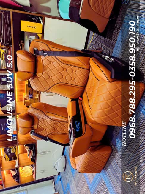 top mẫu ghế limousine cho ford everest