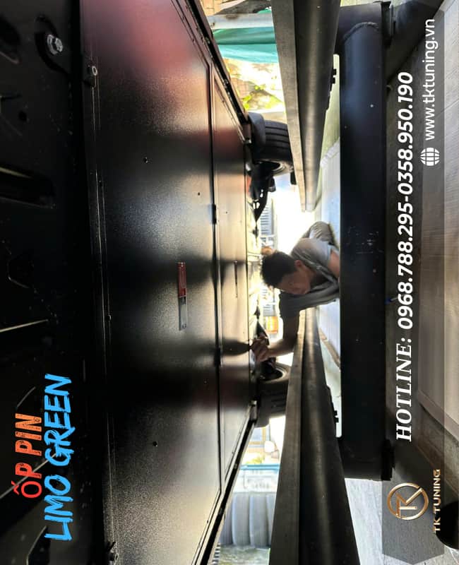 ốp pin cho vinfast limo green