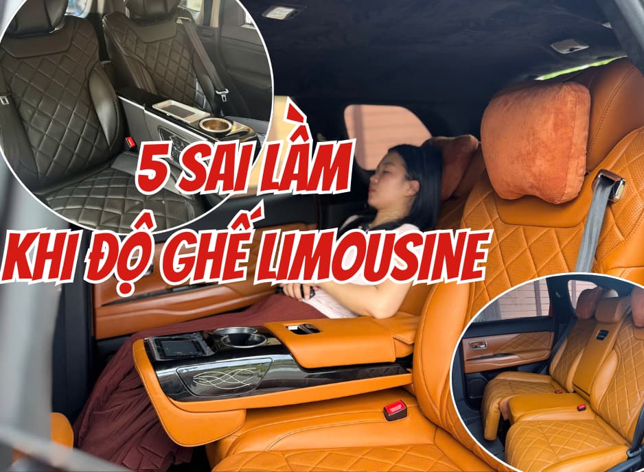 5 Sai Lầm Khi Độ Ghế Limousine Mitsubishi Pajero 2025