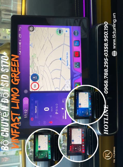 Bộ Chuyển Đổi SID S170+ Dành Cho Vinfast Limo Green