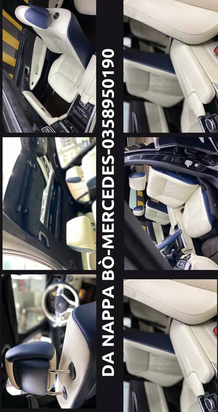 bọc ghế da cho xe mercedes