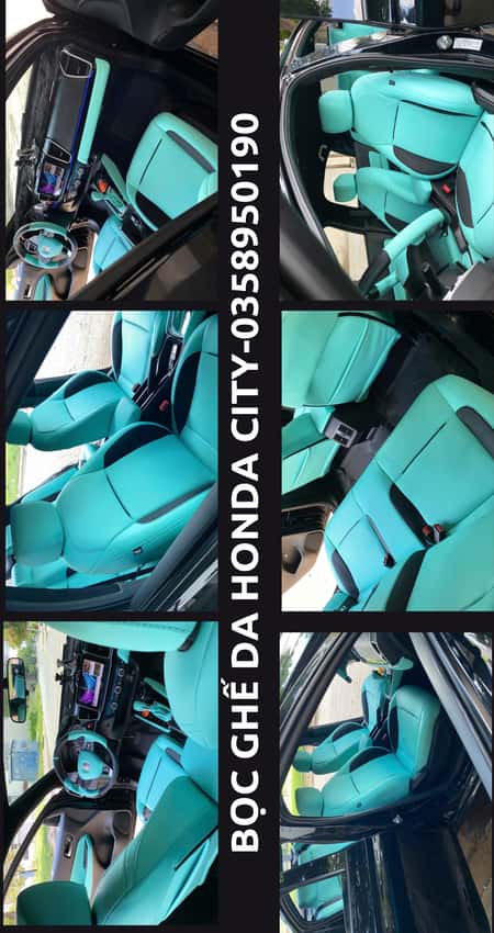 bọc ghế da nappa cho honda city