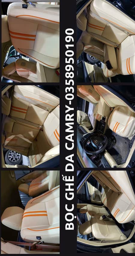 bọc ghế da cho xe toyota camry