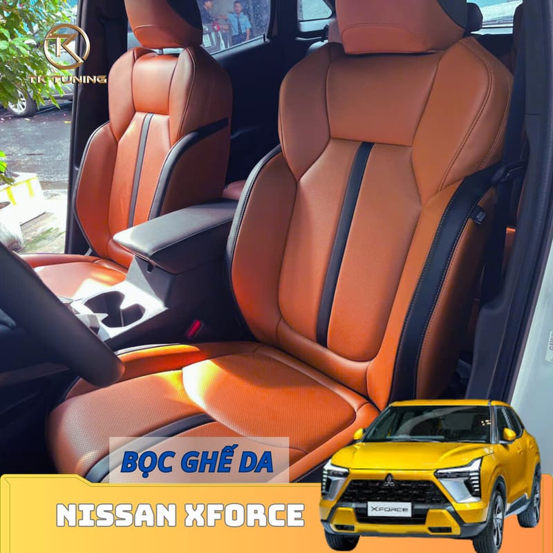 Bọc Ghế Da Xe Nissan Xforce