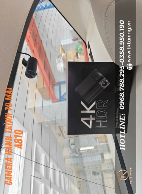 70mai Dash Cam A810 4K  Camera Hành Trình Cao Cấp