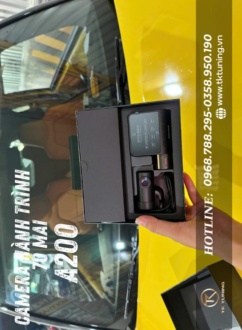 Camera Hành Trình Ghi Hình Trước Sau Giá Rẻ 70mai A200