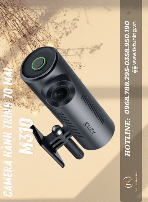Camera Hành Trình 70mai M310 Ghi hình 2K Sắc Nét