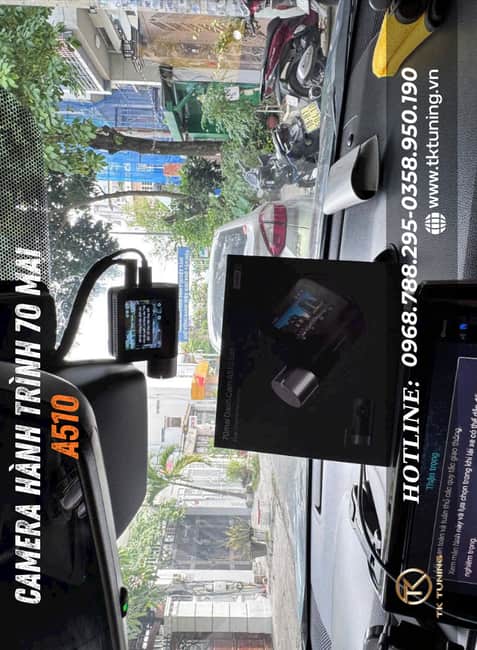 Camera 70mai A510 – Tích hợp GPS, giám sát từ xa