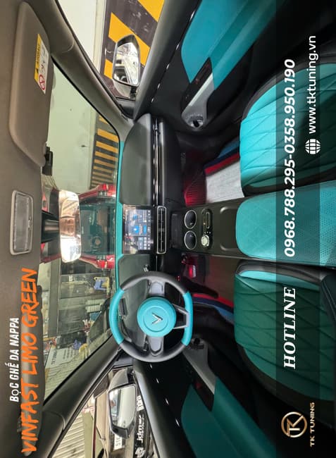 Đổi Màu Nội Thất Cho Vinfast Limo Green Tại Tphcm
