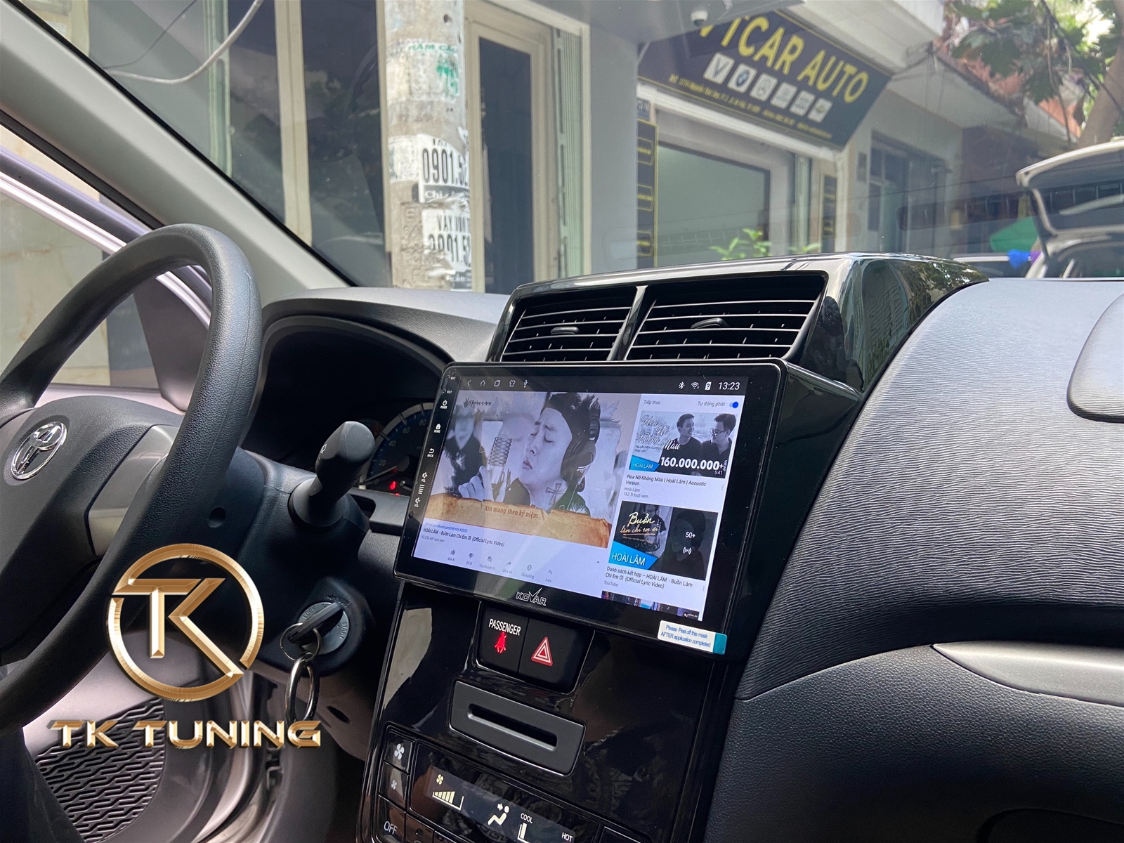 màn hình dvd android cho xe toyota yaris