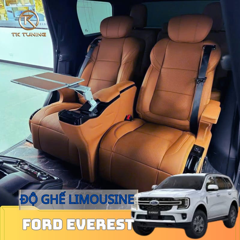 Độ Ghế Limousine Cho Xe Suv Tại TP.HCM – Nâng Cấp Nội Thất
