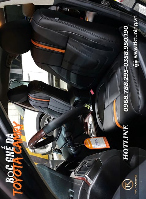 Bọc Ghế Da Nappa Cho Toyota Camry Tại HCM