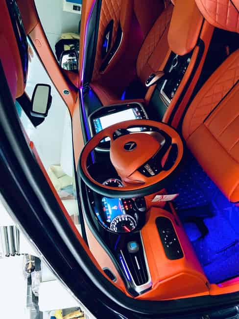 Đổi Màu Nội Thất Cho Vinfast Limo Green Tại Tphcm