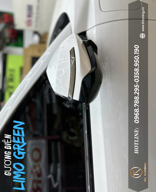 gương điện có xinhanh cho limo green