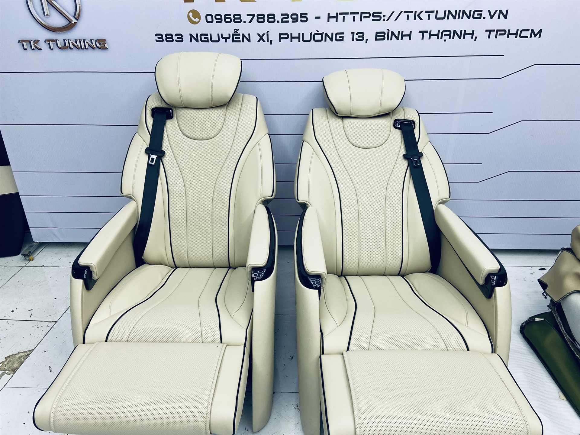 ghế limousine được sản xuất 100% tại Việt Nam