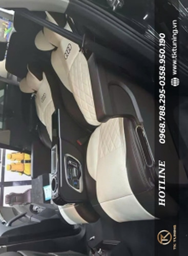 ghế limousine hàng 2 có ngựa giữa