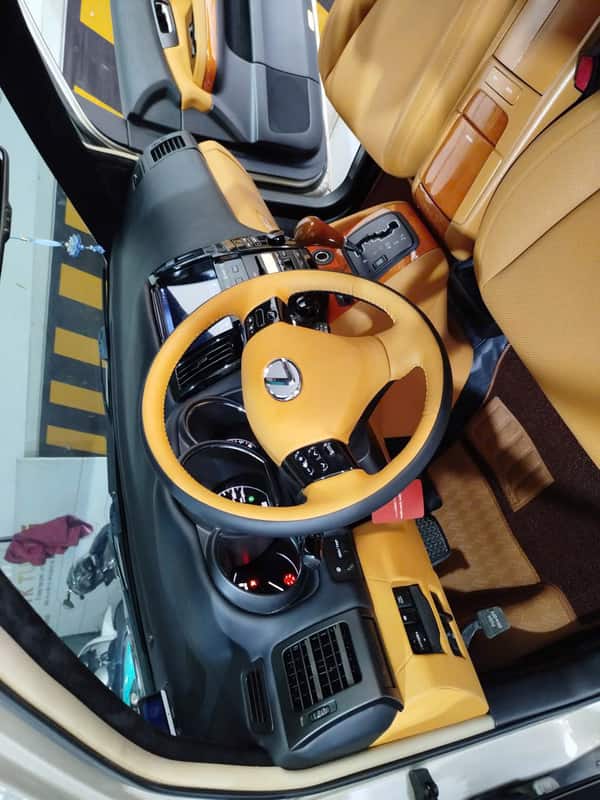 Khâu Da Vô Lăng Cho Xe Lexus