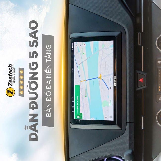 man hinh zestech z18 cho xe o to