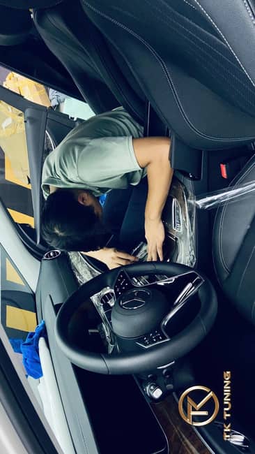 dán phim cách nhiệt cho xe mazda