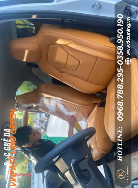 Bọc Ghế Da Cho Vinfast Limo Green