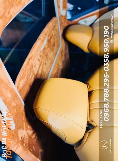 Bọc Ghế Da Nappa Cho Toyota Camry Tại HCM