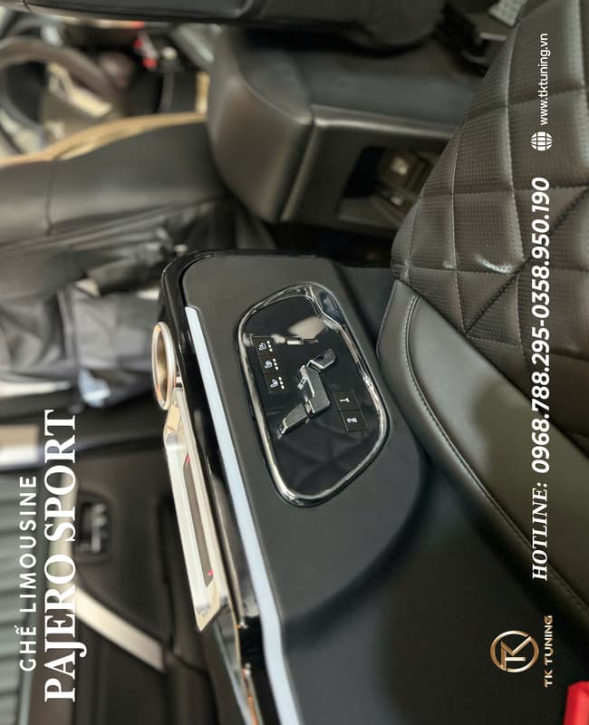 Độ Ghế Limousine Mitsubishi Pajero 2025 TPHCM / Nội Thất Vip