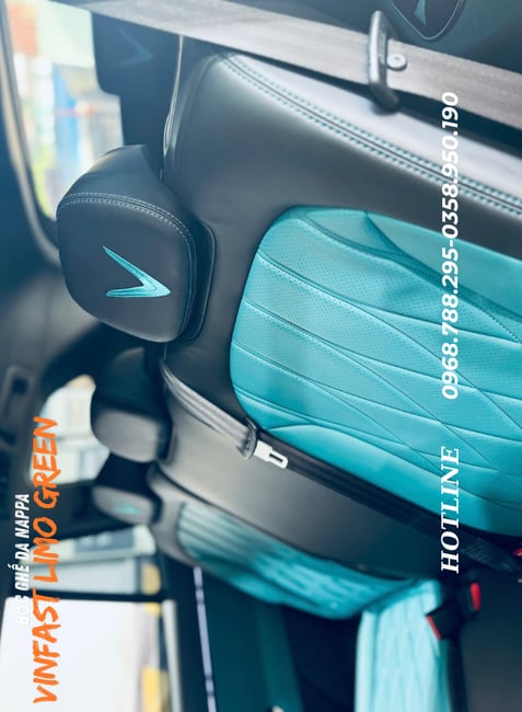 Bọc Ghế Da Cho Vinfast Limo Green