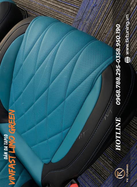 Bọc Ghế Da Cho Vinfast Limo Green