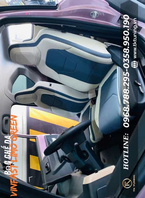 Bọc Ghế Da Cho Vinfast Limo Green