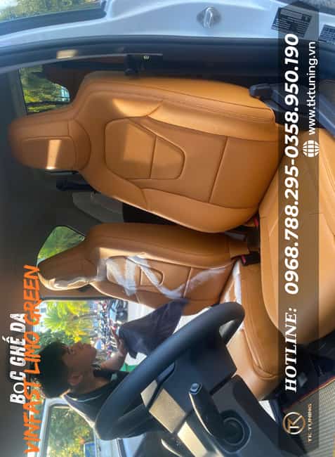 Bọc Ghế Da Cho Vinfast Limo Green