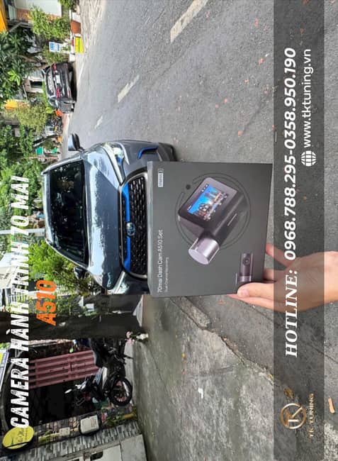 Camera 70mai A510 – Tích hợp GPS, giám sát từ xa