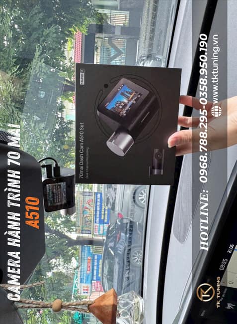 Camera 70mai A510 – Tích hợp GPS, giám sát từ xa