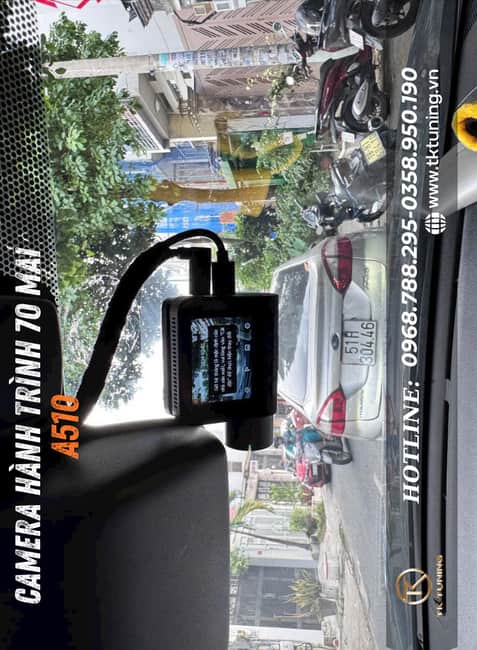 Camera 70mai A510 – Tích hợp GPS, giám sát từ xa