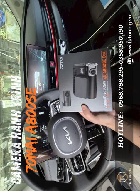 Camera Hành Trình 70Mai 4K A800SE