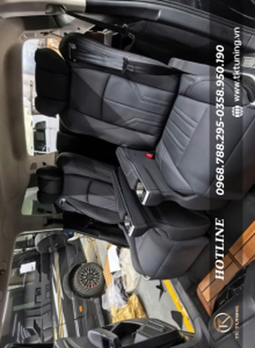 Top Mẫu Ghế Limousine Mới Nhất Cho Ford Everest Tại TKTuning