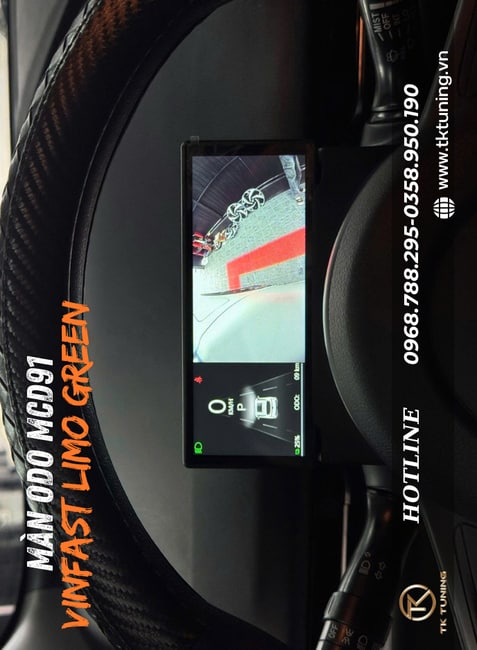 Màn Hình Odo MCD91 Cho Vinfast Limo Green Tiện Ích
