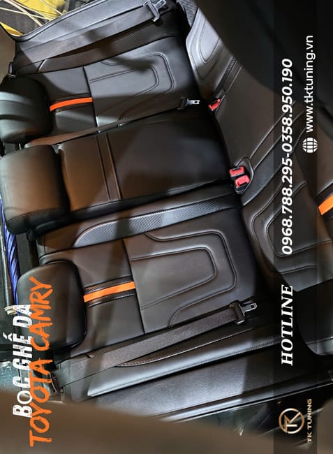 Bọc Ghế Da Nappa Cho Toyota Camry Tại HCM