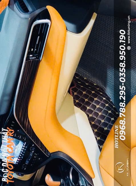 Bọc Ghế Da Nappa Cho Toyota Camry Tại HCM